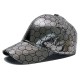 New cross-border thin reflective men's spring and summer cycling hats, hip-hop style sun protection caps and hardtops for women.