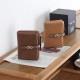 New women's short wallet, European and American style, simple, PU zippered and clasp, foldable clutch, student coin purse wholesale.