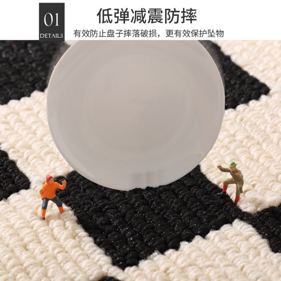 Cross-border kitchen floor mat, long, absorbent, oil-absorbing, non-slip mat, machine-washable, stain-resistant woven rug Cross-border kitchen floor mat, long, absorbent, oil-absorbing, non-slip mat, machine-washable, stain-resistant woven rug