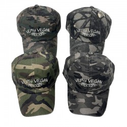 Camouflage lettered embroidered dome baseball caps for women, new Korean-style, Korean Instagram-inspired caps, wholesale.