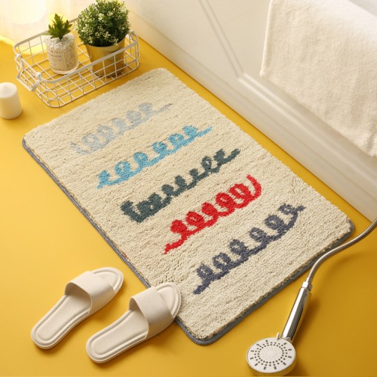 Korean Instagram-style green plaid bathroom mats Bathtub and shower room absorbent mats, bedroom bedside rugs. Korean Instagram-style green plaid bathroom mats Bathtub and shower room absorbent mats, bedroom bedside rugs.