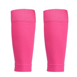 Men's long football shin guards and socks. Anti-friction calf protection for soccer socks
