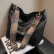 Ethnic style backpack, new style, double-layer zipper, casual and personalized straw backpack for women Ethnic style backpack, new style, double-layer zipper, casual and personalized straw backpack for women