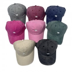 Cross-border hot-selling polar bear embroidered men's baseball cap, outdoor fashion sun protection, casual retro baseball cap for women