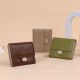 New short women's wallet, multifunctional PU fashionable diamond-patterned folding zipper wallet, wholesale student coin purse New short women's wallet, multifunctional PU fashionable diamond-patterned folding zipper wallet, wholesale student coin purse