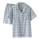New couple's washed cotton shorts, men's and women's summer thin cotton pajamas, soft, short-sleeved loungewear. New couple's washed cotton shorts, men's and women's summer thin cotton pajamas, soft, short-sleeved loungewear.