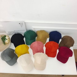 Cross-border new Korean baseball caps for spring and summer Men's and women's coated cotton sun hats, Shine outdoor hats