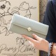 Lianbu women's long wallet, 2025 new PU leather foldable heart buckle trifold bag, women's clutch in stock