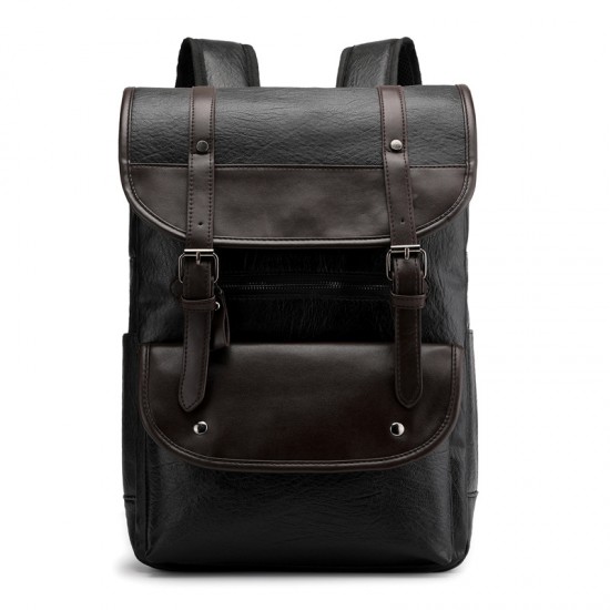 New cross-border men's backpacks, trendy retro men's business laptop backpacks, large-capacity waterproof leather travel backpacks New cross-border men's backpacks, trendy retro men's business laptop backpacks, large-capacity waterproof leather travel backpacks