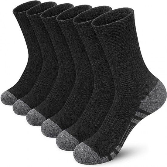 Men's deodorant and sweat-wicking summer mid-calf socks, basketball socks, plus-size men's sports socks