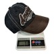 Cross-border hot selling five-pointed star baseball caps, summer breathable mesh caps, curved brim patch caps, outdoor casual sun hats.