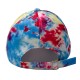 New cross-border Amazon spring and summer new printed sun hat, outdoor fashion casual tie-dye baseball cap, men's and women's sun hat