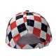 2024 new plaid curved-brim baseball caps for women, versatile soft-top sun protection and visor for casual travel.