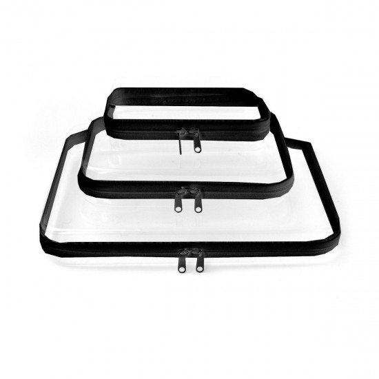 Cross-border hot-selling double-layer storage and heightened cosmetic bag, large-capacity portable toiletries bag, cosmetic bag, nail polish storage bag.