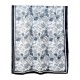 Retro floral print outerwear shawls, a popular Korean style for women, stylish and fashionable, everyday cotton and linen long scarves.