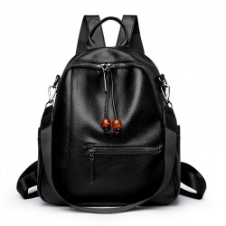Stylish and elegant women's backpack, large-capacity fashionable diaper bag, autumn and winter versatile casual backpack