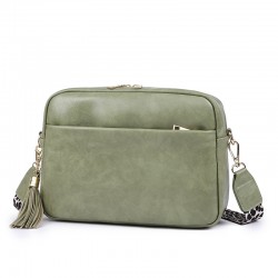 Cross-border wholesale wide-strap women's bags, new candy-colored women's shoulder bag. Casual small square crossbody bag