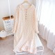Women's flannel nightgown, thickened and warm for autumn and winter, with a fleece hood and a cute solid-color coral fleece bathrobe. Women's flannel nightgown, thickened and warm for autumn and winter, with a fleece hood and a cute solid-color coral fleece bathrobe.