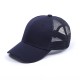 New cross-border summer plain mesh baseball caps, solid-color mesh caps for men and women, and hip-hop caps.