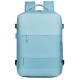 Simple men's and women's travel backpack, large-capacity canvas backpack for junior high, high school, and college students