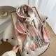 Contrast plaid scarves, women's winter atmospheric thickened warm faux cashmere shawls, Korean-style versatile 2025 new wholesale