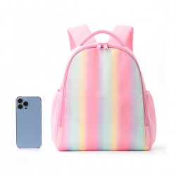 Cartoon unicorn single-shoulder lunch bag, children's portable lunch bag, student cooler bag, outdoor picnic insulated bag.
