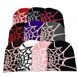New European and American fashion jacquard knitted hat, autumn and winter warm star hat, woolen beanie for men and women, cross-border beanie