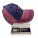 Letter Embroidered Colorblock Soft Top, Cross-Border Amazon Washable Coated Baseball Cap, Large Head Circumference Outdoor Baseball Cap