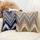 Cross-border Nordic light luxury vintage yarn-dyed pillow with core, living room sofa cotton and linen cushion, model room cushions on Amazon Cross-border Nordic light luxury vintage yarn-dyed pillow with core, living room sofa cotton and linen cushion, model room cushions on Amazon