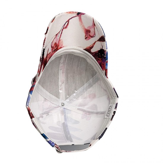 New cross-border spring and autumn printed baseball caps, outdoor protection. Fashionable and casual sun hats