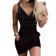 New Spring 2025 European and American Cross-Border Sexy Slipper V-Neck, Fashionable Studded Hottie Party Dress, Slipper Dress for Women New Spring 2025 European and American Cross-Border Sexy Slipper V-Neck, Fashionable Studded Hottie Party Dress, Slipper Dress for Women
