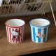 Vintage, niche, minimalist Instagram tomato glass, retro tomato heat-resistant juice cup, coffee cup, 280ml.