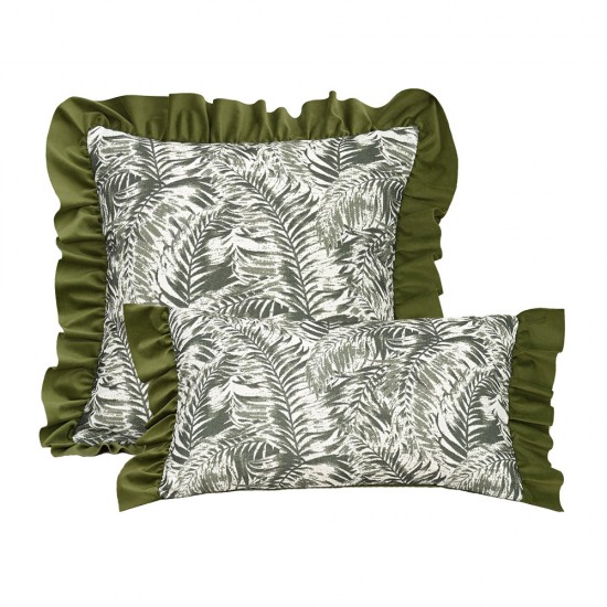 Cross-border INS Nordic ruffled, fresh-looking pillowcases, sofa bed headboard model home decor pillowcases Cross-border INS Nordic ruffled, fresh-looking pillowcases, sofa bed headboard model home decor pillowcases