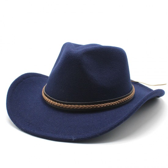 European and American autumn/winter new retro black woolen jazz hat, fashionable and stylish felt jazz hat for men and women.