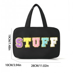 Retro style geometric print shoulder bag, large capacity crossbody bag for women