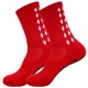 Adult adhesive-coated football socks with thickened towel soles for practical combat, sweat-wicking, breathable mid-length sports non-slip socks
