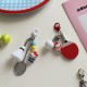 Instagram-style high-transparency cartoon KT cat glass, cute borosilicate water cup, girly milk breakfast cup