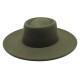 New cross-border autumn and winter woolen 9.5cm wide-brim jazz hat for men and women, with a convex and concave ring-shaped top hat