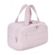 Feihong cross-border large-capacity cosmetic bag, portable hand-held toiletries bag, fluffy, large, wide-opening cosmetic and toiletries bag