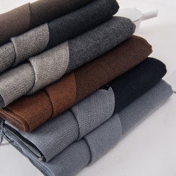 2025 new double-sided solid color macaron scarf for women popular for winter Fashionable faux cashmere tassel warmer wholesale 2025 new double-sided solid color macaron scarf for women popular for winter Fashionable faux cashmere tassel warmer wholesale