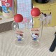 Homemade Instagram simple line graffiti borosilicate glass, heat-resistant, clear coffee cup, large capacity water cup.