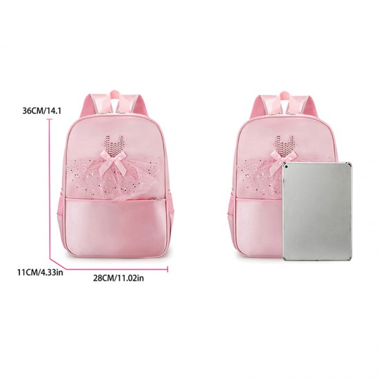 Feihong cross-border children's dance backpack, dance bag, girls' ballet bag, dance costume storage bag