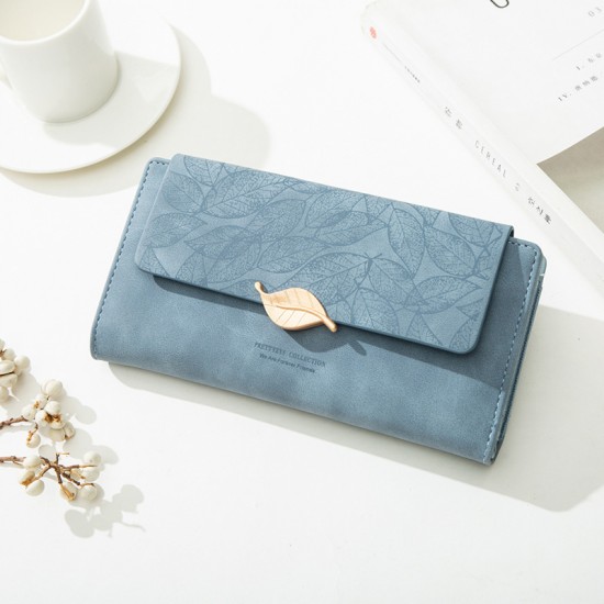2023 Popular Women's Long Wallet, Korean-Style Zipper Clasp, Large-Capacity Printed Wallet
