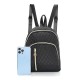 Children's mini cute cat embroidered tote, perfect for little girls, kindergarten, elementary school, and daily outdoor travel