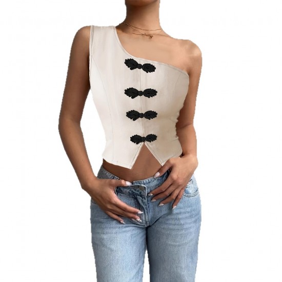 Fashionable square-neck puff-sleeved hip skirt for women, 2025 spring/summer new style, pleated waist slimming short-sleeved sexy dress