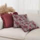 Cross-border Nordic ins gray embossed flower pillowcase (not including pillow core), light luxury jacquard pillow with lace on both sides Cross-border Nordic ins gray embossed flower pillowcase (not including pillow core), light luxury jacquard pillow with lace on both sides