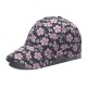 Cross-border pure cotton personalized small floral print baseball hats, versatile outdoor tie-dye hats
