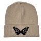 Cross-border autumn and winter Dong Jie-style butterfly beanie, versatile face-flattering small warm earmuffs for women, trendy beanie. Cross-border autumn and winter Dong Jie-style butterfly beanie, versatile face-flattering small warm earmuffs for women, trendy beanie.