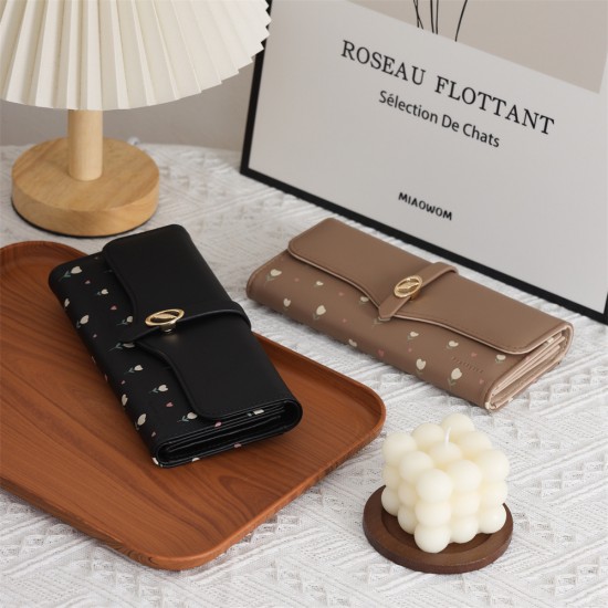 Hot cross-border women's wallet, long, Korean style, PU printed zipper clutch, sweet, ladylike wallet, in stock. Hot cross-border women's wallet, long, Korean style, PU printed zipper clutch, sweet, ladylike wallet, in stock.