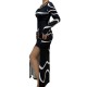 European and American fashion: sexy midi skirts, elegant contrasting halter tops for summer, slimming and flattering.